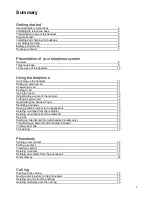 Preview for 2 page of THOMSON SAPHIR TH-052DB User Manual