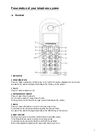 Preview for 8 page of THOMSON SAPHIR TH-052DB User Manual