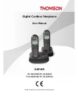 THOMSON SAPHIR TH-052DRB User Manual preview