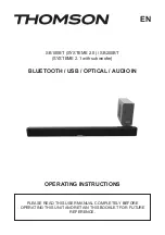 Preview for 12 page of THOMSON SB100BT Operating Instructions Manual