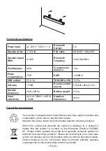 Preview for 20 page of THOMSON SB100BT Operating Instructions Manual