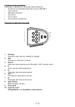 Preview for 36 page of THOMSON SB100BT Operating Instructions Manual