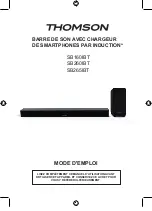 Preview for 1 page of THOMSON SB160IBT Operating Instructions Manual