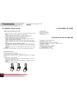 Preview for 4 page of THOMSON SB220B Manual