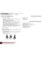 Preview for 14 page of THOMSON SB220B Manual