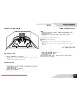 Preview for 17 page of THOMSON SB220B Manual