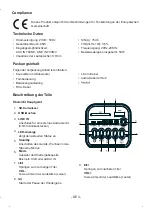 Preview for 44 page of THOMSON SB250BT Operating Instructions Manual