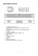 Preview for 16 page of THOMSON SB60BTS User Manual