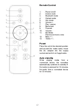 Preview for 17 page of THOMSON SB60BTS User Manual