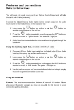 Preview for 18 page of THOMSON SB60BTS User Manual