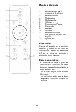 Preview for 28 page of THOMSON SB60BTS User Manual