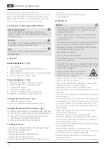 Предварительный просмотр 4 страницы THOMSON Senior 4in1 Operating Instructions Manual