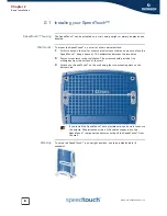 Preview for 12 page of THOMSON SPEED TOUCH 580 Installation And Setup Manual