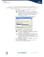 Preview for 20 page of THOMSON SPEED TOUCH 580 Installation And Setup Manual