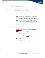 Preview for 22 page of THOMSON SPEEDTOUCH 546 - VERSION 6 Installation And Setup Manual
