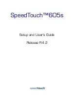 Preview for 3 page of THOMSON SPEEDTOUCH 605S Setup And User Manual