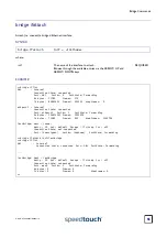 Предварительный просмотр 57 страницы THOMSON SpeedTouch 608 Cli Reference Manual