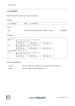 Предварительный просмотр 70 страницы THOMSON SpeedTouch 608 Cli Reference Manual