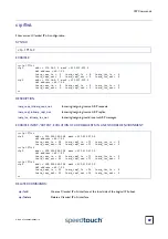 Предварительный просмотр 71 страницы THOMSON SpeedTouch 608 Cli Reference Manual