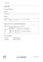 Предварительный просмотр 74 страницы THOMSON SpeedTouch 608 Cli Reference Manual