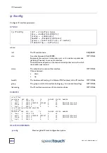 Предварительный просмотр 206 страницы THOMSON SpeedTouch 608 Cli Reference Manual