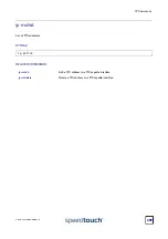 Предварительный просмотр 211 страницы THOMSON SpeedTouch 608 Cli Reference Manual