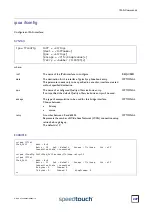 Предварительный просмотр 229 страницы THOMSON SpeedTouch 608 Cli Reference Manual