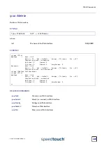 Предварительный просмотр 231 страницы THOMSON SpeedTouch 608 Cli Reference Manual