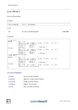 Предварительный просмотр 232 страницы THOMSON SpeedTouch 608 Cli Reference Manual