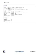 Предварительный просмотр 266 страницы THOMSON SpeedTouch 608 Cli Reference Manual