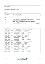 Предварительный просмотр 341 страницы THOMSON SpeedTouch 608 Cli Reference Manual