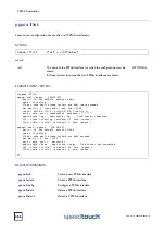 Предварительный просмотр 368 страницы THOMSON SpeedTouch 608 Cli Reference Manual