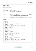 Предварительный просмотр 375 страницы THOMSON SpeedTouch 608 Cli Reference Manual