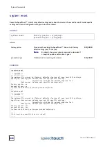 Предварительный просмотр 450 страницы THOMSON SpeedTouch 608 Cli Reference Manual