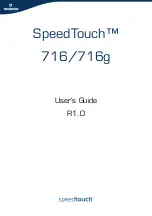 Предварительный просмотр 3 страницы THOMSON SpeedTouch 716 User Manual