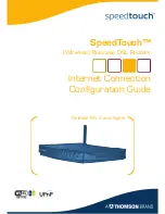 THOMSON SpeedTouch Configuration Manual preview