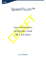 Предварительный просмотр 3 страницы THOMSON SpeedTouch Configuration Manual