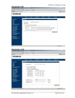 Preview for 62 page of THOMSON ST 2030 SIP Administrator'S Manual