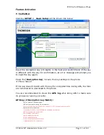 Preview for 121 page of THOMSON ST 2030 SIP Administrator'S Manual