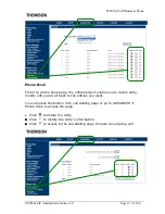 Preview for 125 page of THOMSON ST 2030 SIP Administrator'S Manual