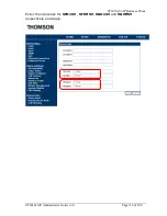 Preview for 146 page of THOMSON ST 2030 SIP Administrator'S Manual