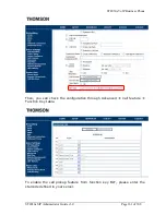 Preview for 169 page of THOMSON ST 2030 SIP Administrator'S Manual
