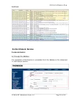 Preview for 196 page of THOMSON ST 2030 SIP Administrator'S Manual