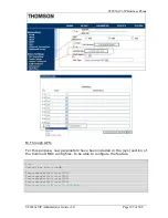 Preview for 205 page of THOMSON ST 2030 SIP Administrator'S Manual