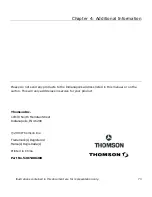 Предварительный просмотр 81 страницы THOMSON TCW710 User Manual