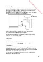 Preview for 8 page of THOMSON TDW 1445 Operating Instructions Manual