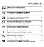 Предварительный просмотр 61 страницы THOMSON TG185n Setup And User Manual