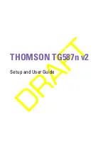 Preview for 3 page of THOMSON TG587n v2 Setup And User Manual