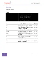 Preview for 58 page of THOMSON TG605s Cli Reference Manual