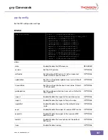 Preview for 437 page of THOMSON TG605s Cli Reference Manual